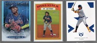 Lot of 3 Ronald Acuna Jr. Cards