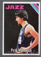 Pete Maravich 1975 Topps #75 Great Shape for a