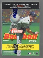 2024 Topps Heritage Blaster Box. Newly Released!!
