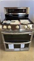 7.3 cu ft Lg Electric True Double Oven Range