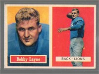 Bobby Layne 1957 Topps #32