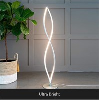 Brightech Twist Floor Lamp, Bright Tall Lamp For O