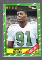 Reggie White ROOKIE Card 1986 Topps Card number