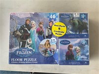 Frozen puzzle sets brand new