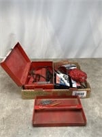 Milwaukee jig saw with metal case, vintage