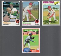 Lot of 4 Topps Vintage Baseball Cards