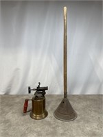 Vintage Turner torch and Ideal Washer