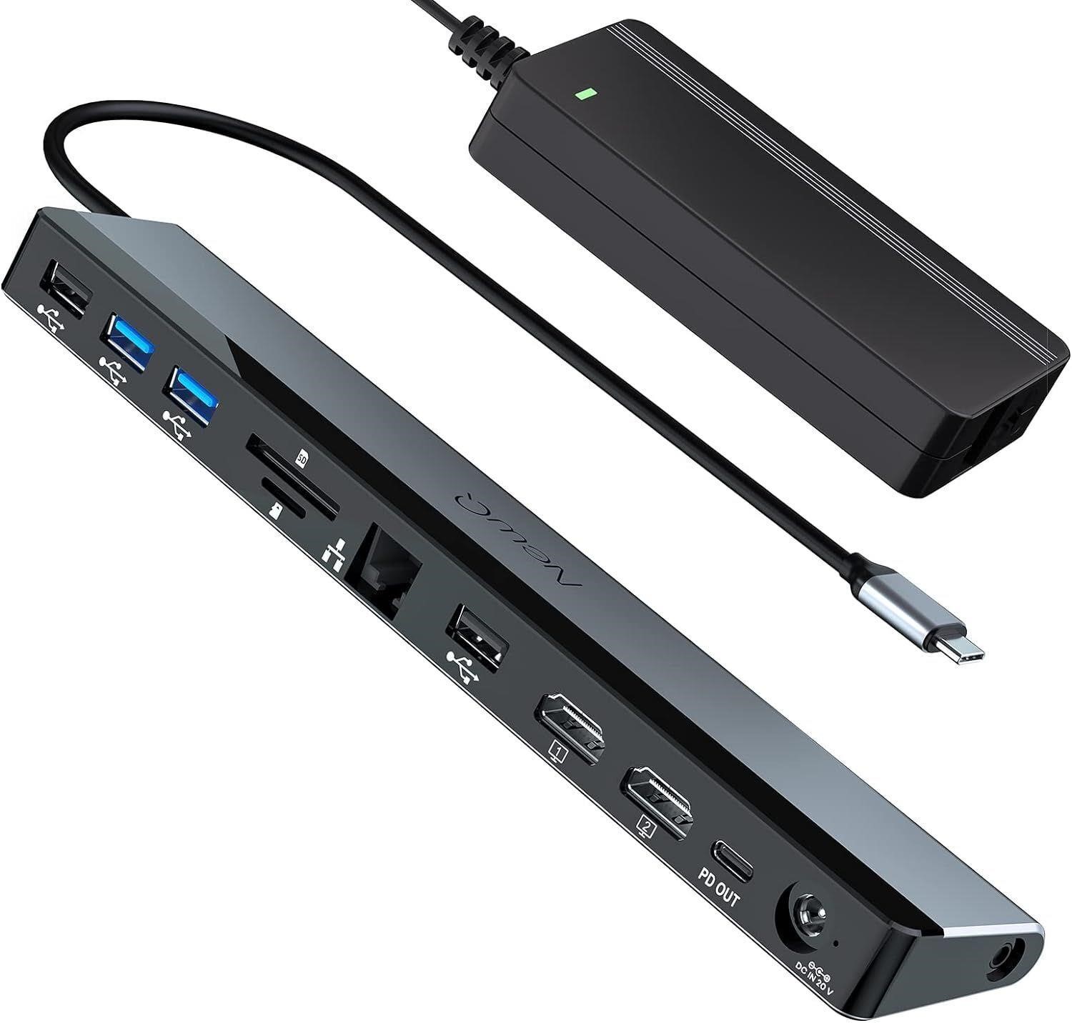 New $259--12-in-1 USB C Docking Station