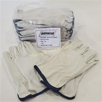 (12) New Ironwear Buffulo Grain XL Gloves