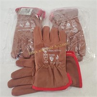 (3) Small Westchester Work Gloves