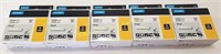 (5) 1/2" x 18' Dymo Rhino Labels NIB