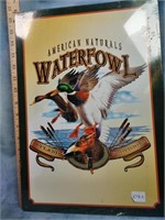 American Naturals Waterfowl Metal Sign, 17" x 12"