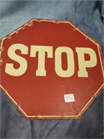 STOP Metal Sign, 12"