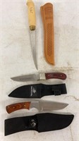 Two Winchester Knives and Rapala Fillet Knife