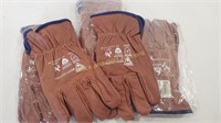 (4) XL Westchester Leather Gloves NEW