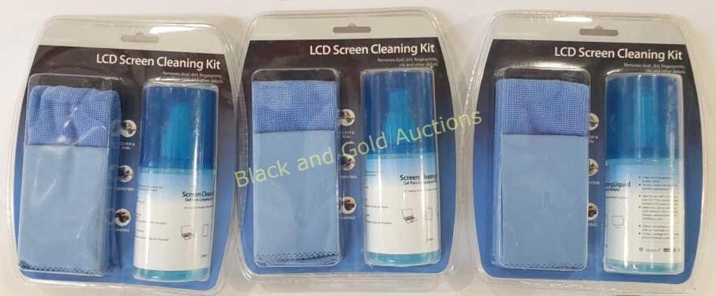 (3) LCD Screen Cleaning Kit NIB