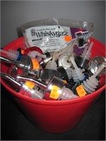 Bucket full of Booze Bottle Pourer Spouts