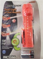 Dual Light With Magnets Nightstick NIB