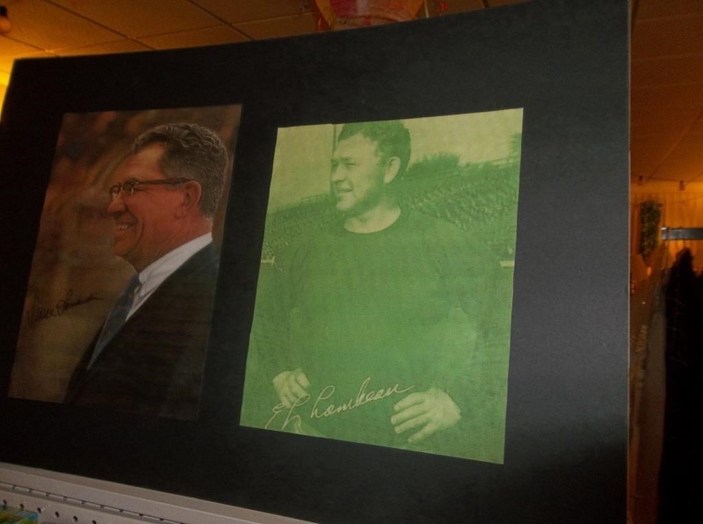 Copy of Vince Lombardi & Lambeau signed Pictures