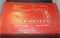 Vtg Stud Driver Fastener Gun In Case w/ Rivets