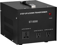 New $333 ST-5000 Step up/ Down Transformer