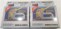 (2) Acme Wire & Cable Staple Guns NIB