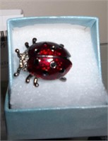 New Touchstone Enameled Ladybug Pin