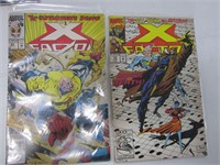 10 X-FACTOR COMICBOOKS-1992