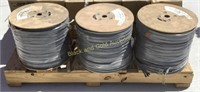 3 spools of Bundled Network Cable