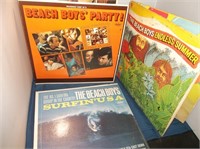 3 Beach Boy's Vinyl Albums
