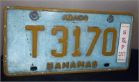 Abaco Bahamas License Plate