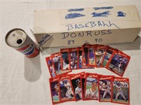 Cartes de baseball donruss 1989-90 non vérifié si