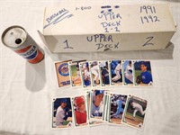 Set complet de 800 cartes de baseball upper deck