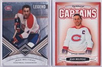 Jean Beliveau cartes hockey limite