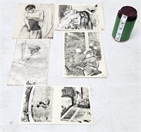 Imprimés Edgar Degas. Voir site