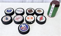 9 rondelles hockey Capitals mix