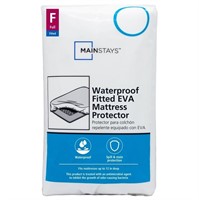 SM3288  Mainstays Waterproof Mattress Protector, F