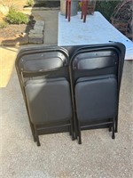 Folding Chairs and Card Table