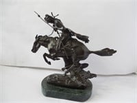 Cheyenne Remington Bronze Sculpture