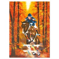 Victor Spahn, "Show Jumping" hand signed limited e