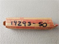 1 Roll 1929 S Wheat Pennies