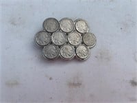 Buffalo Coins Belt Buckle
