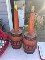 Pair of Vintage Lamp Bases