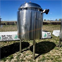 Stainless Steel Tank on Extra Long Legs
