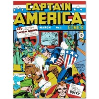 Marvel Comics "Captain America Comics #1" Numbered