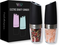 KSL Gravity Electric Salt and Pepper Grinder Set