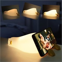 QKTYB Duck Night Light for Kids Silicone Touch Duc