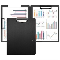 Clipboard Folder, PILZUME A4 Size Foldable Clipboa