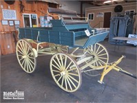 Horse Drawn Freight Wagon