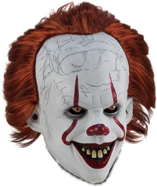 Halloween Clown Mask,Horror Clown Mask Creepy IT